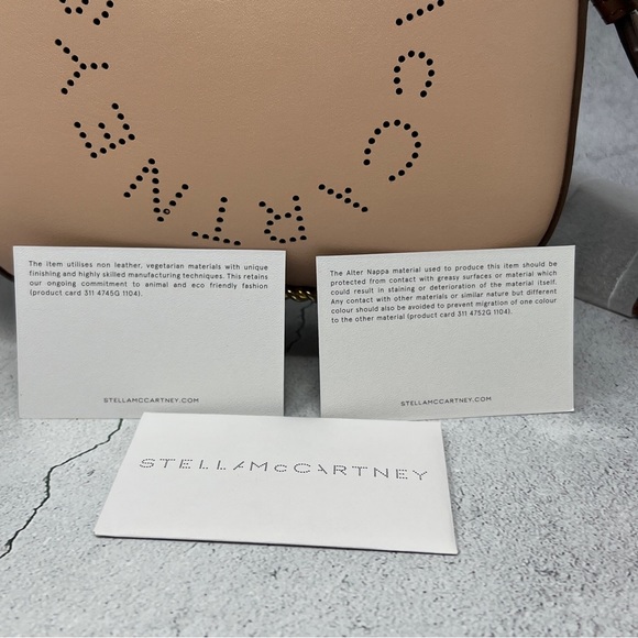 Stella McCartney NWT  Alter Nappa Mini Camera Bag in Blush Pink. - Picture 10 of 16